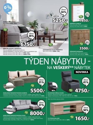 akční leták Jysk 31.8.2017-13.9.2017