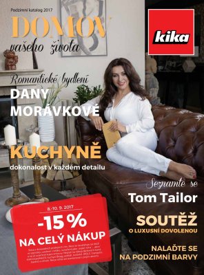 akční leták Kika nábytek 4.9.2017-24.12.2017