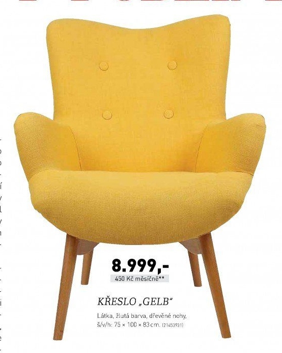 Křeslo GELB