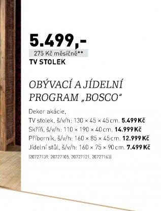 TV stolek BOSCO