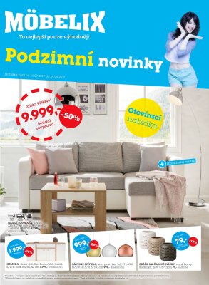 akční leták Möbelix 11.9.2017-24.9.2017