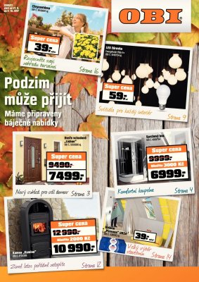 akční leták OBI 27.9.2017-4.10.2017