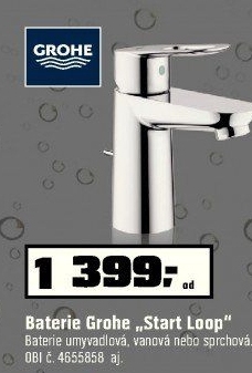 Baterie Grohe „Start Loop“