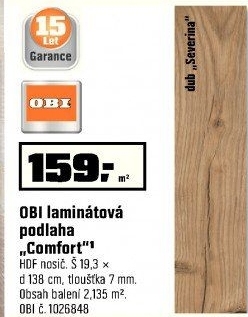 OBI laminátová podlaha „Comfort“