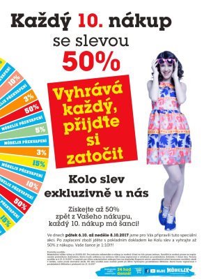akční leták Möbelix 2.10.2017-15.10.2017