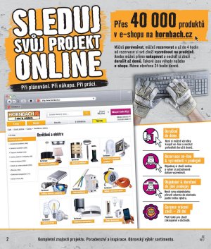 akční leták Hornbach 4.10.2017-2.1.2018