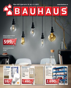 akční leták BAUHAUS 6.10.2017-2.11.2017