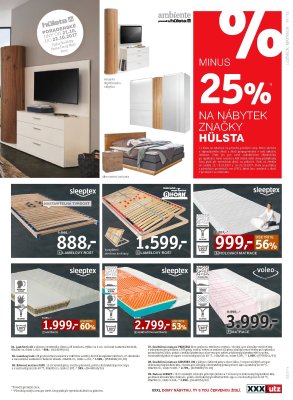 akční leták XXXLutz 9.10.2017-22.10.2017