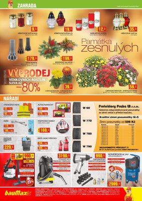 akční leták bauMax 16.10.2017-31.10.2017