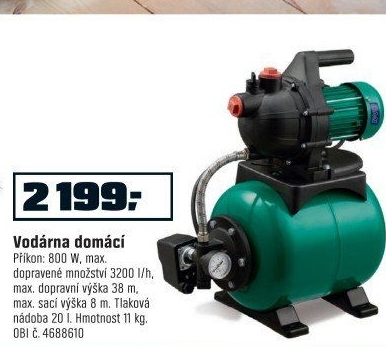CMI Domácí vodárna 800W C-HWW 800