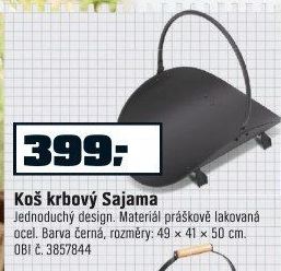 OBI Koš na dřevo Sayama