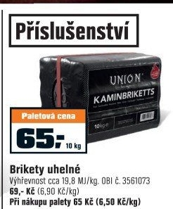 Uhelné brikety 10 kg