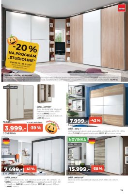 akční leták Kika nábytek 30.10.2017-12.11.2017