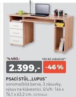 Psací stůl LUPUS