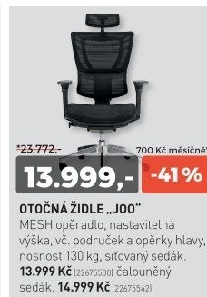Otočná židle JOO
