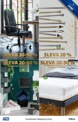 akční leták Jysk 2.11.2017-15.11.2017
