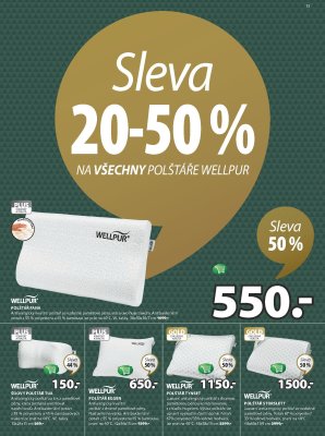 akční leták Jysk 16.11.2017-29.11.2017