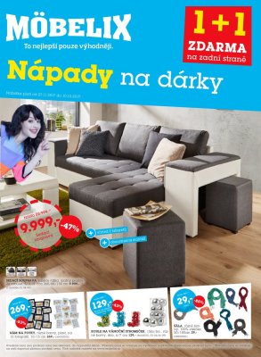 akční leták Möbelix 27.11.2017-10.12.2017