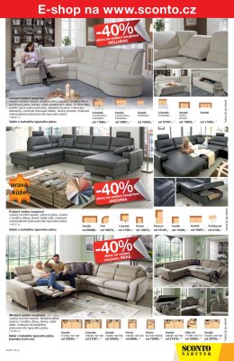 akční leták Sconto nábytek 29.11.2017-27.12.2017