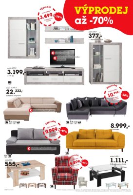 akční leták Möbelix 2.1.2018-14.1.2018