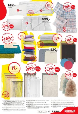 akční leták Möbelix 2.1.2018-14.1.2018
