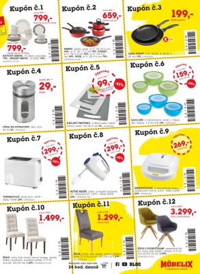 akční leták Möbelix 15.1.2018-28.1.2018