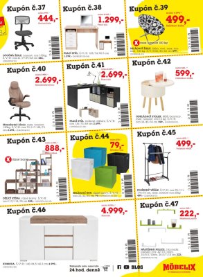 akční leták Möbelix 15.1.2018-28.1.2018