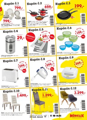 akční leták Möbelix 15.1.2018-28.1.2018