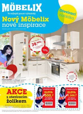 akční leták Möbelix 15.1.2018-28.1.2018