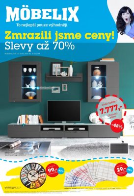 akční leták Möbelix 5.2.2018-18.2.2018