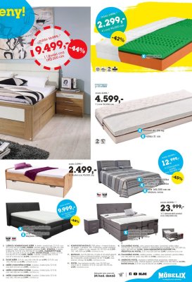 akční leták Möbelix 5.2.2018-18.2.2018