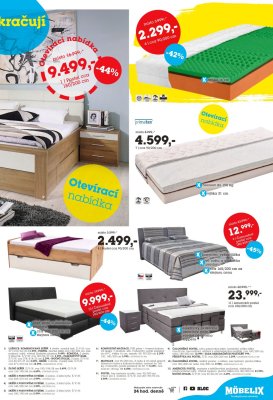 akční leták Möbelix 5.2.2018-18.2.2018