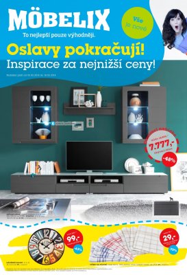 akční leták Möbelix 5.2.2018-18.2.2018