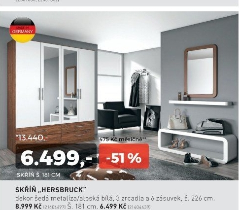 Skříň HERSBRUCK EXTRA