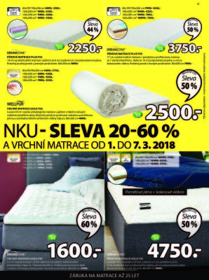 akční leták Jysk 1.3.2018-14.3.2018