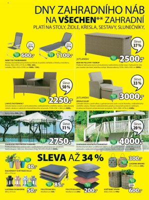 akční leták Jysk 22.3.2018-4.4.2018