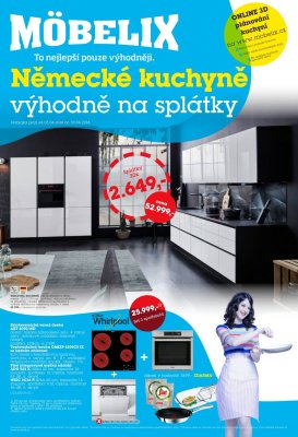 akční leták Möbelix 3.4.2018-30.4.2018