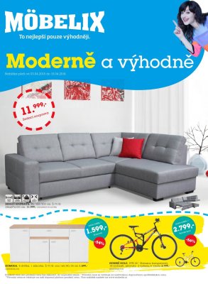 akční leták Möbelix 3.4.2018-15.4.2018