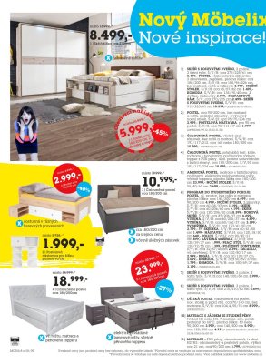 akční leták Möbelix 3.4.2018-15.4.2018