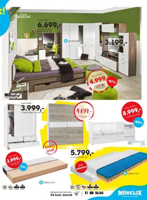 akční leták Möbelix 3.4.2018-15.4.2018