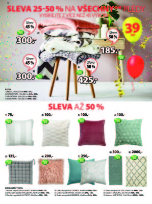 akční leták Jysk 19.4.2018-2.5.2018