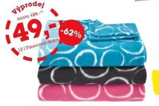 Fleecová deka 32390007