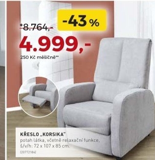 Křeslo KORSIKA