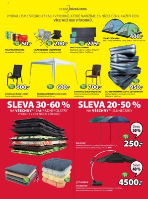 akční leták Jysk 12.7.2018-25.7.2018