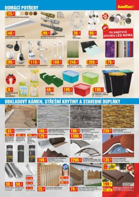 akční leták bauMax 1.8.2018-31.8.2018