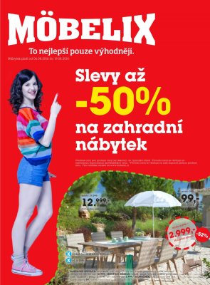 akční leták Möbelix 6.8.2018-19.8.2018