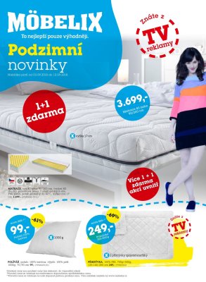 akční leták Möbelix 3.9.2018-12.9.2018