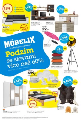 akční leták Möbelix 10.9.2018-24.9.2018