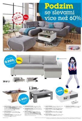 akční leták Möbelix 10.9.2018-24.9.2018