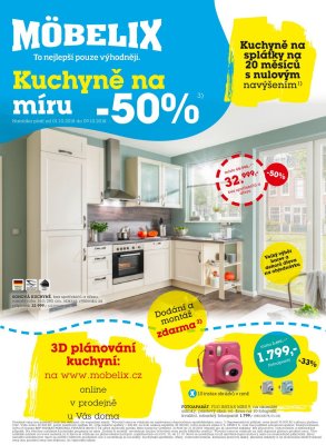 akční leták Möbelix 1.10.2018-9.10.2018